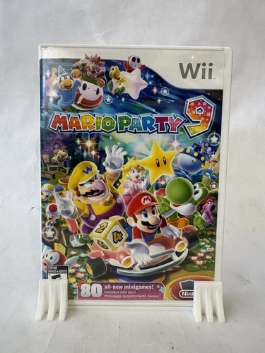 Mario Party 9 (Nintendo Wii) - CIB - Disc Resurfaced - Tested And Working - Mint