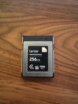 Lexar Professional DIAMOND Series 256GB CFexpress Type B PCIe 3.0 x2 Memory Card