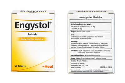 Fersengystol homöopathische Tabletten 50 Immununterstützung Erkältung Grippe Linderung