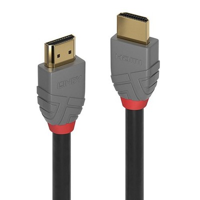 Lindy W128456811 36961 0.5m HDMI High Speed  Cable, Anthra Line ~E~
