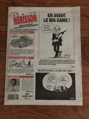 Journal le hérisson No. 2445 FROM 24 FEVRIER TO 2 MARS 1993