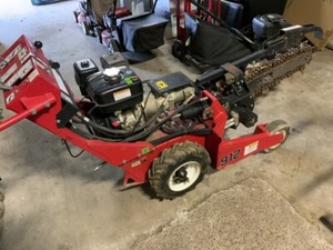 BARRETO 912 Walk-Behind Trencher 40in, 263h