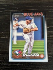 2024 Topps Series 1 Davis Schneider RC Rookie #189 Toronto Blue Jays