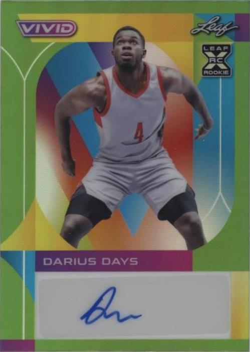2022-23 Leaf Vivid - Darius Days #BA-DD1 - 1 of 2