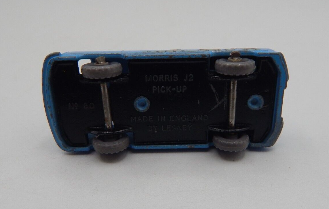 Matchbox Lesney Grey Wheels No. 60 Morris J2 Pick Up | eBay