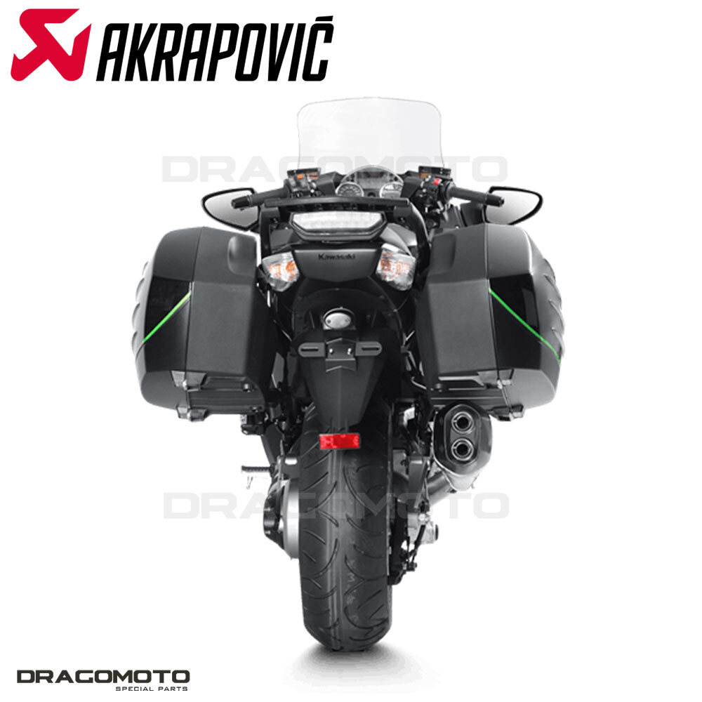 KAWASAKI GTR 1400 2008-2017 Exhaust AKRAPOVIC Titanium S