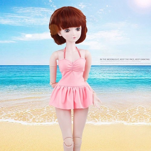 Casual Wear Bathing Swimsuits Clothes for 1/3 1/6 BJD 30/60cm Dolls - Picture 3 of 22