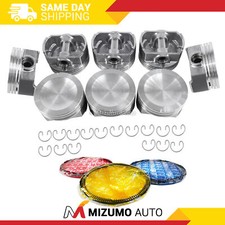 Pistons W Rings Fit Fits 95-04 Ford 4.6l V8 Sohc 16v Nr