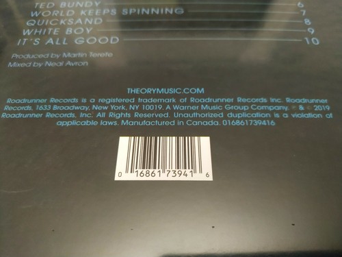 Theory Of A Deadman Say Nothing 2019 ROADRUNNER Canada LP Vinyl 12" Nuevo - 4T - Picture 4 of 5