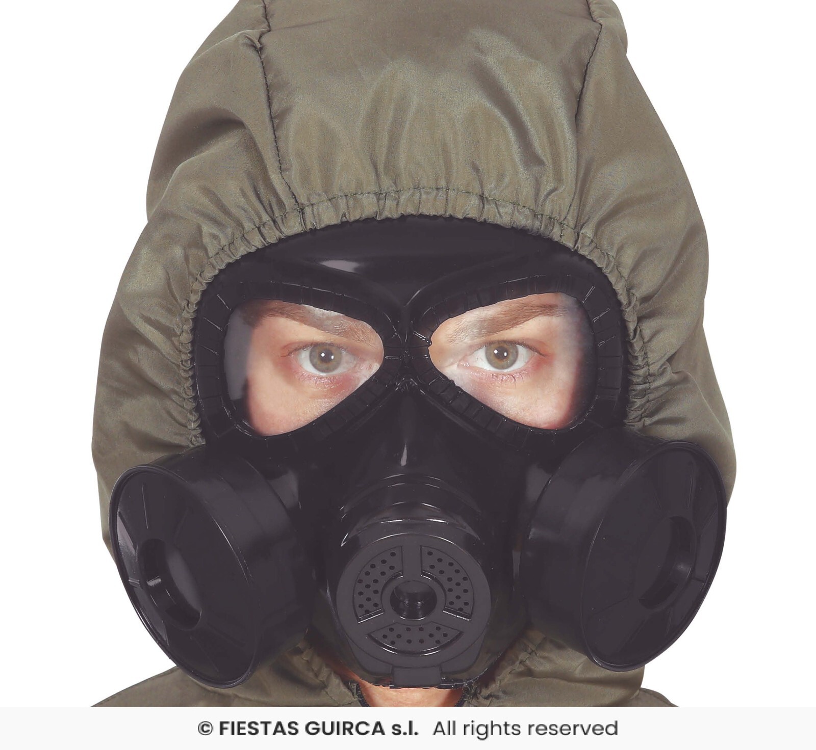 Fiestas Guirca Maschera anti gas pvc per festa carnevale halloween travestimenti