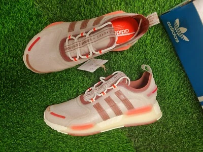 Adidas NMD_V3 Herren GW3057 Herren Athletic Sneakers Weiß/Grau Braun Größe 44 - Bild 1 von 4