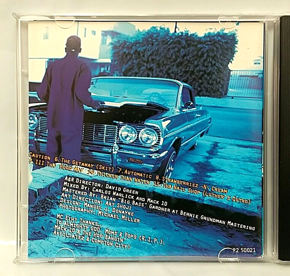 CD) MC Eiht – Section 8, US Press, P2 50021, Album, NM/NM, DIDX