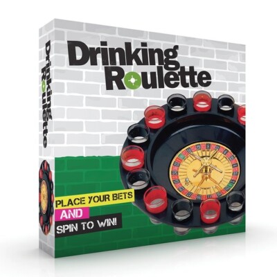 DRINKING ROULETTE PLATZIEREN SIE IHRE WETTEN UND DREHEN SIE, UM ZU GEWINNEN *S