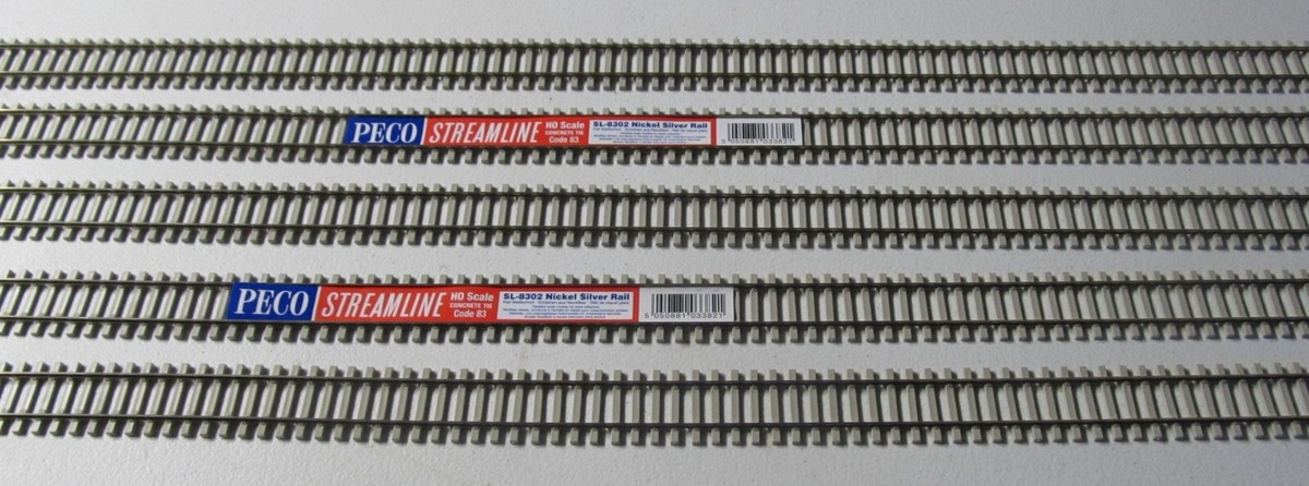 Peco HO Scale SL-8302 Code 83 36'' Nickel Silver Flex Track Peco HO Scale SL-8302 Code 83 36'' Nickel Silver Flex Track