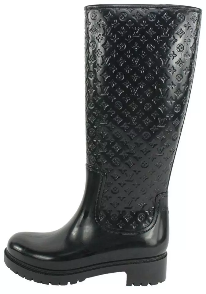 lv rain boots for women