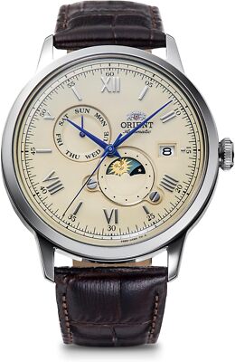 Orient Orient Bambino SUN & MOON RN-AK0803Y Automatic Men Watch New in Box