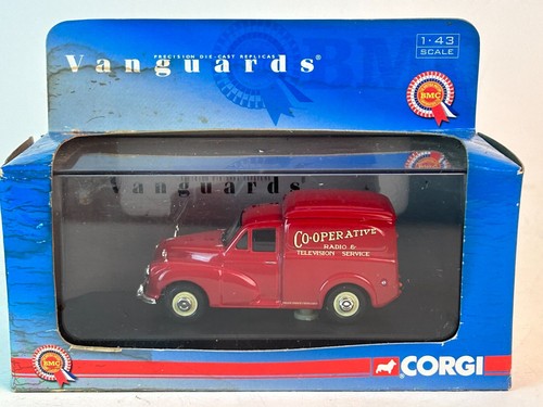 Corgi Vanguards 1:43 Scale Morris 1000 Van, Co-operative Radio & Television - Picture 2 of 10