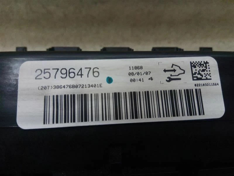 Температурный климат-контроль с переменным током 25796476 подходит для пикапа GMC SIERRA 2007-2009 годов выпуска - Изображение 4 из 4