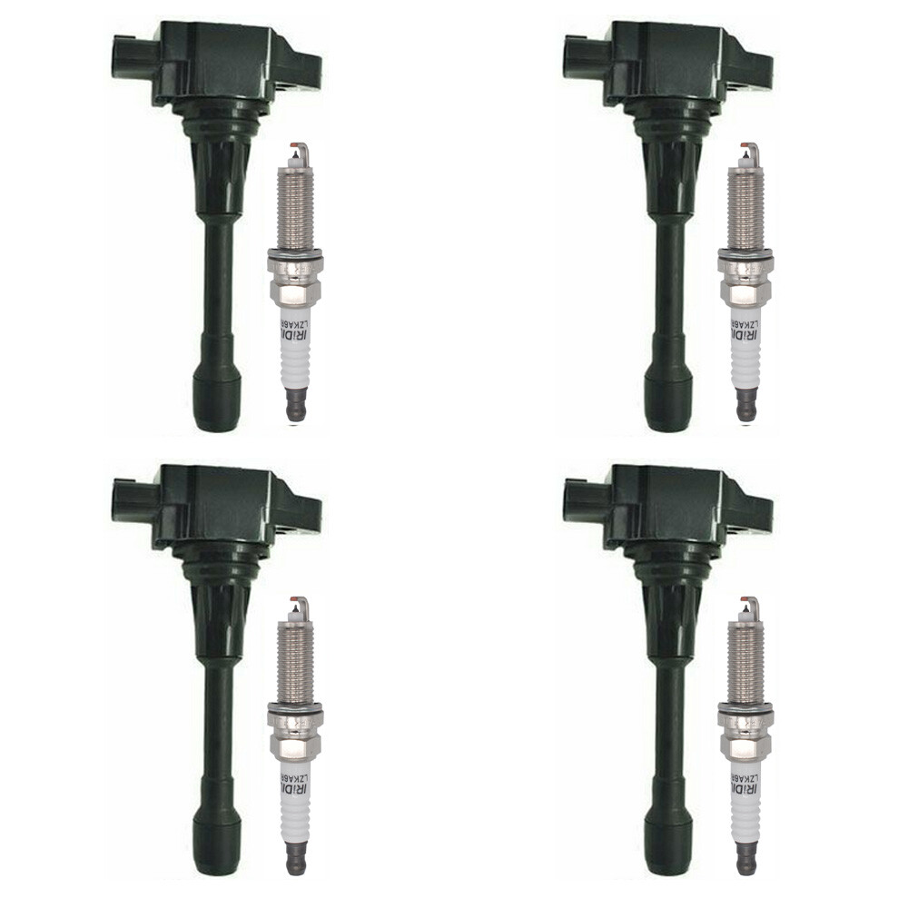4pcs Ignition Coils Pack For Nissan Altima Sentra Rogue 2.5L 22448