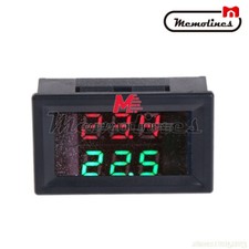Red Green Dual Display Digital Thermometer Temperature LED Meter NTC Sensor