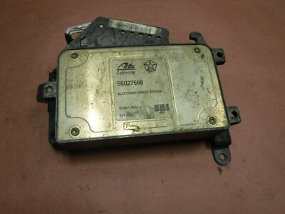 Jeep Grand Cherokee ZJ 93-95  Anti Lock Brake System ABS Module Free Ship 