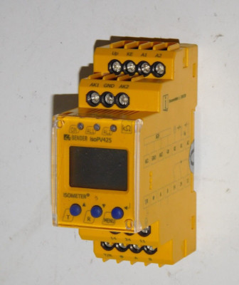 Bender Isometer isoPV425-D4-4 Insulation Monitoring Device Module Made Germany
