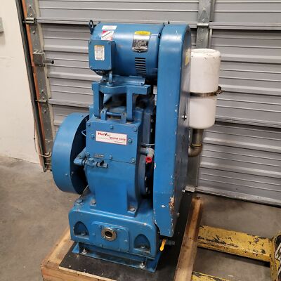 Hull Vac HS-110 Single-Stage Rotary Piston Vacuum Pump 110CFM 208-230/460VAC 3ph