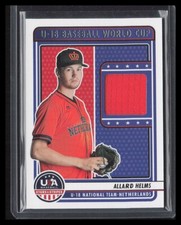 ALLARD HELMS 2023 Stars and Stripes Orange Jersey Patch Netherlands