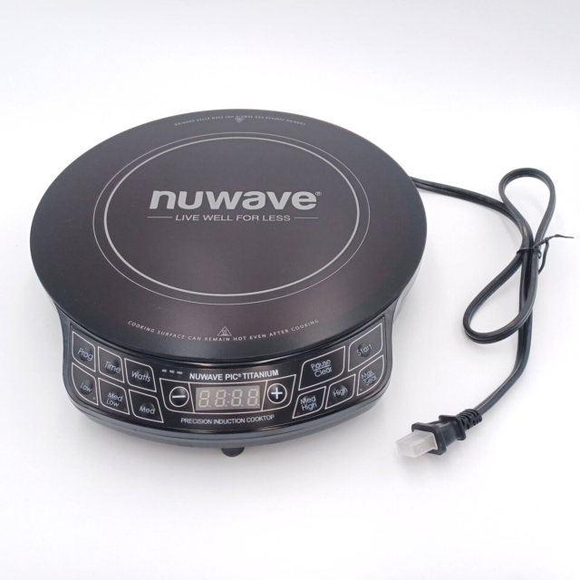 Nuwave PIC Titanium Precision Model 30342 With DVD Manual and Quick Start Guide