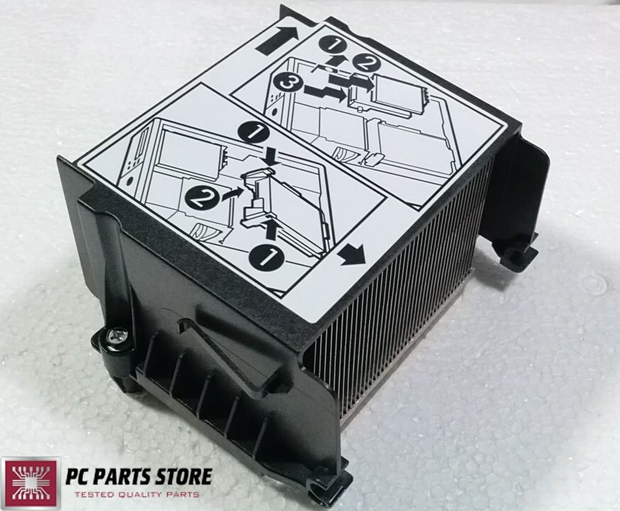 Used Dell OptiPlex 760/780 SFF CPU Heatsink With Shroud – Copper Base (Part H895D / Y1851)