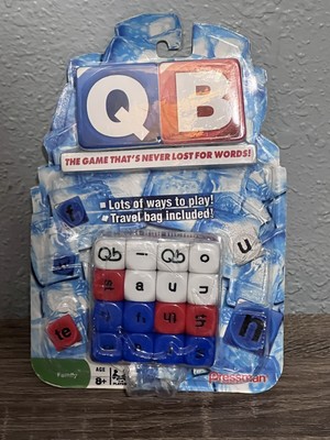 PRESSMAN QB GAME. THE GAME THAT'S NEVER LOST FOR WORDS. NEW IN BOX!