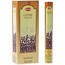 HEM Hex 20 Stick Incense Pack - Clove
