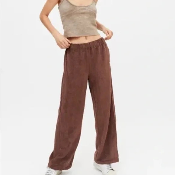 NWT BDG Urban Outfitters Women's BDG Blaine Corduroy Puddle Pant XS