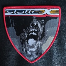 Static X high quality woven patch