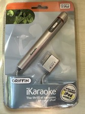 Griffin Ikaraoke For Ipod Singing Microphone Karaoke