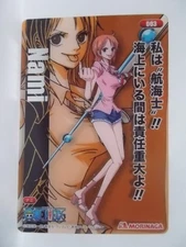 One Piece	Morinaga	Wafer Choco Clear Card