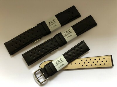 Superior Quality Leather, ZRC (Zuccolo Rochet) Brown Watch Strap , French Made 