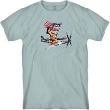 LOST Men's S/S T-Shirt FIREWALL - Light Blue - Medium - NWT - LAST ONE LEFT
