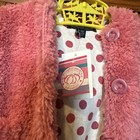 Adorable Pumpkin Patch Furry Hooded Jacket With Ears In Tea Rose 0-3 Months NWT  — photo 10