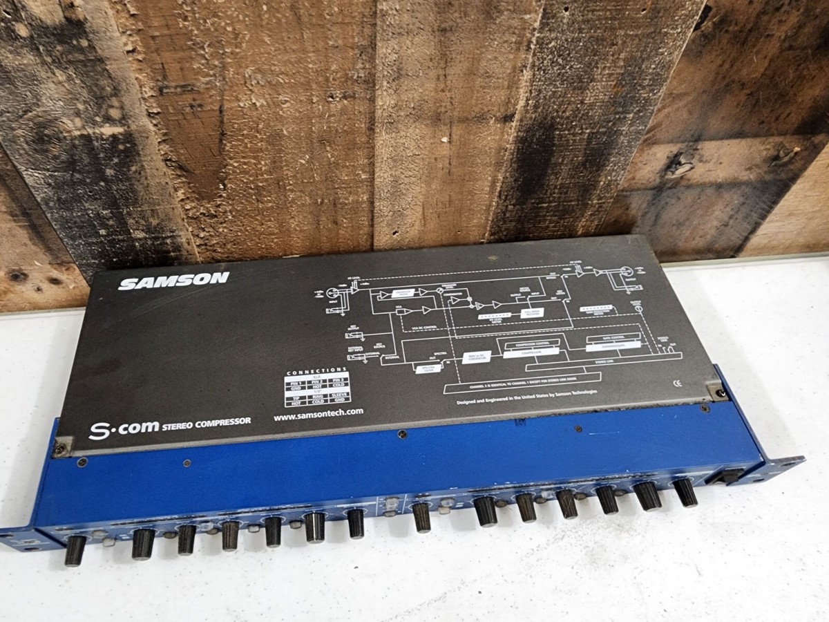 Samson S-com 2-Channel Compressor / Gate with Power cord | eBay