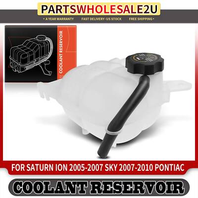 Pressurized Coolant Reservoir With Cap For Volvo XC90 2.9L 3.2L 4.4L 2003-2014