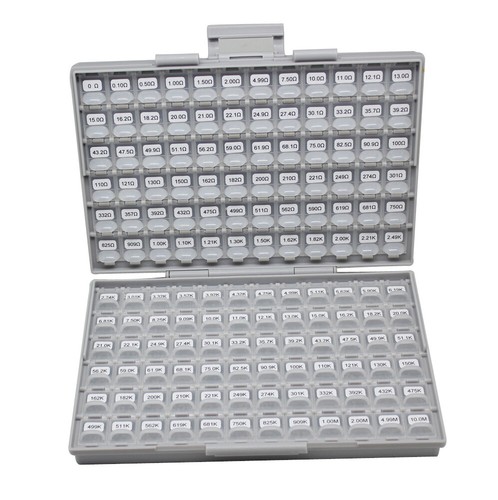 AideTek SMD 144 x 100 pz RoHS 1% kit resistenza campione ingegneria in SCATOLA-TUTTI USA - Foto 25 di 32