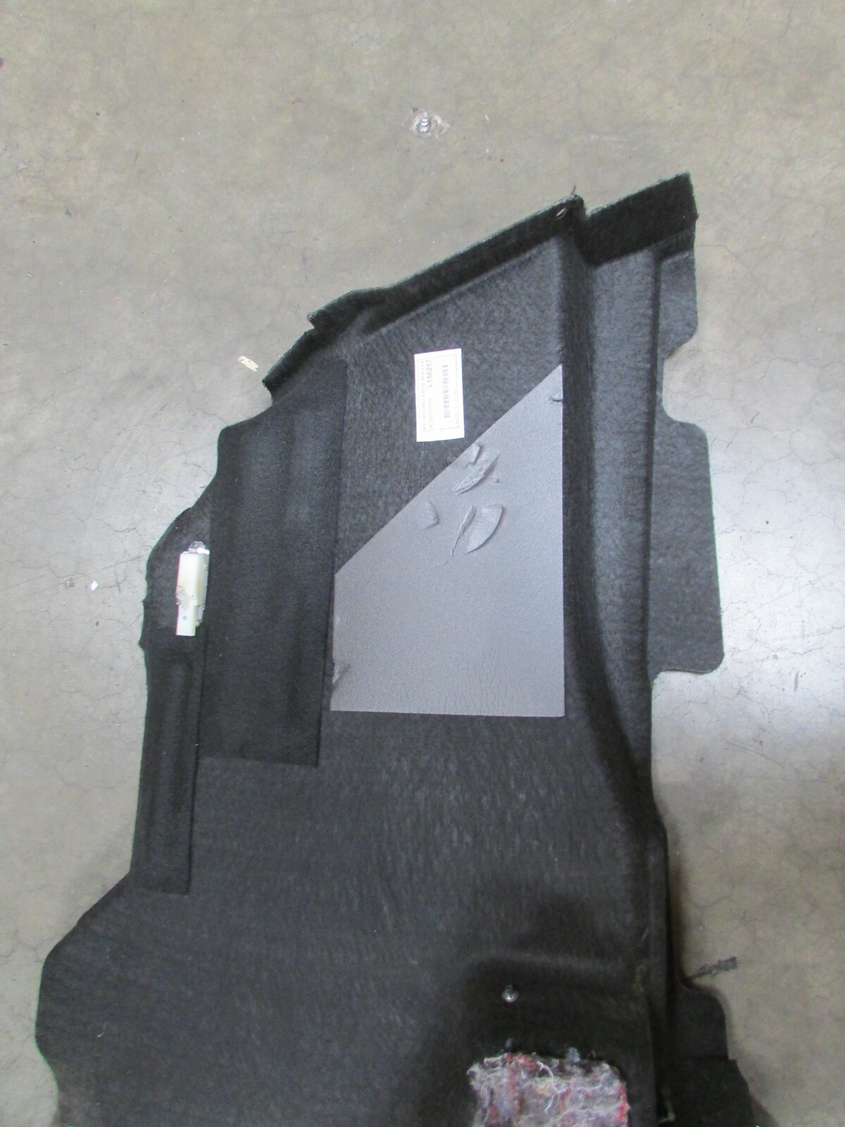 Maserati Quattroporte, RH, Right Side Trunk Carpet, Used, P/N 670042420