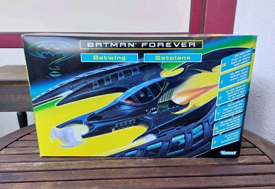 Batman Forever Batwing Kenner 1995 NEU Open Box Actionfigur DC Comics Batplane 