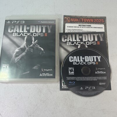Call of Duty Black Ops 2 PS3 CIB Free Shipping