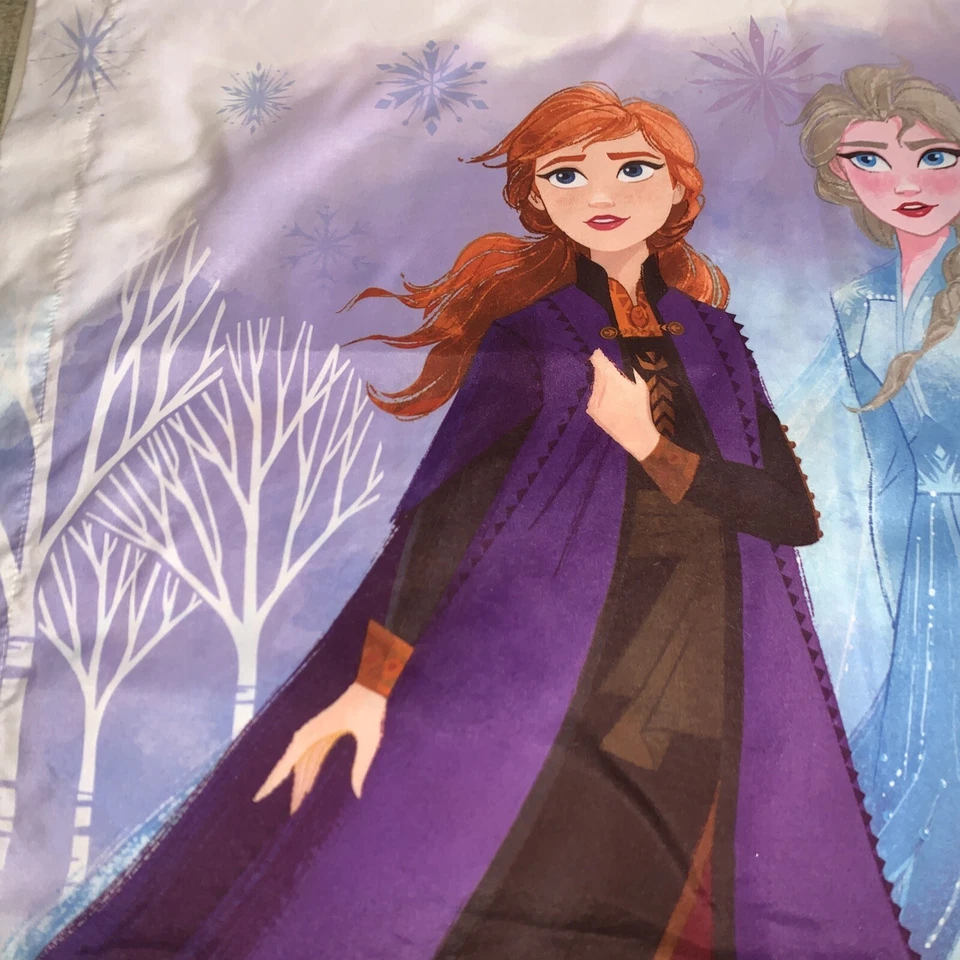Funda de Almohada Estándar Disney Frozen Anna & Elsa Doble Cara Confía en tu viaje Foto 4 de 4