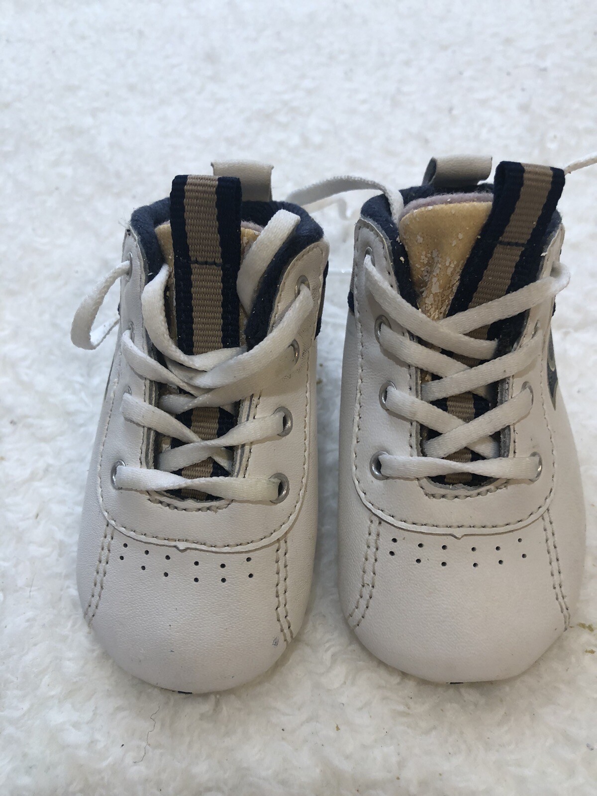 PONY Reebok scarpe vintage culla neonato scarpe bambino scarpe da ginnastica NFL St. Louis Rams taglia 1