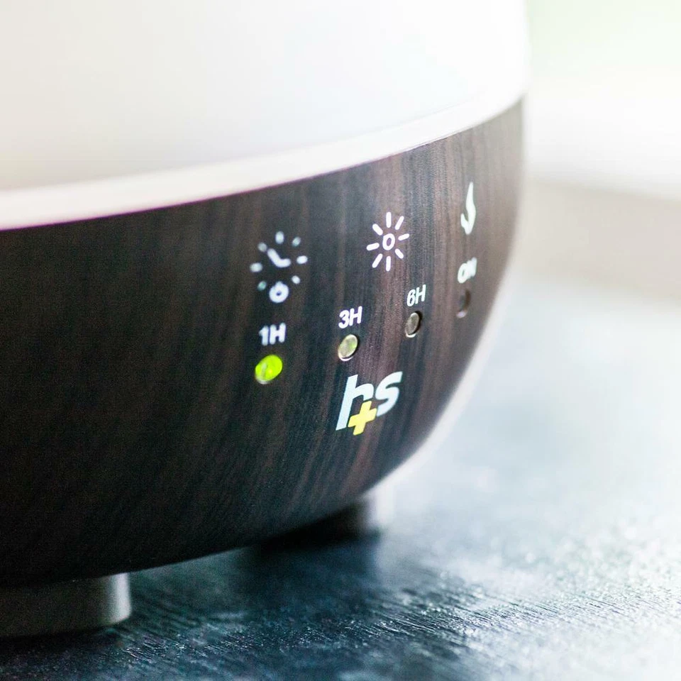 HealthSmart Aromatherapy Essential Oil Diffuser and Cool Mist Humidifier (500mL) - Image 2 of 4