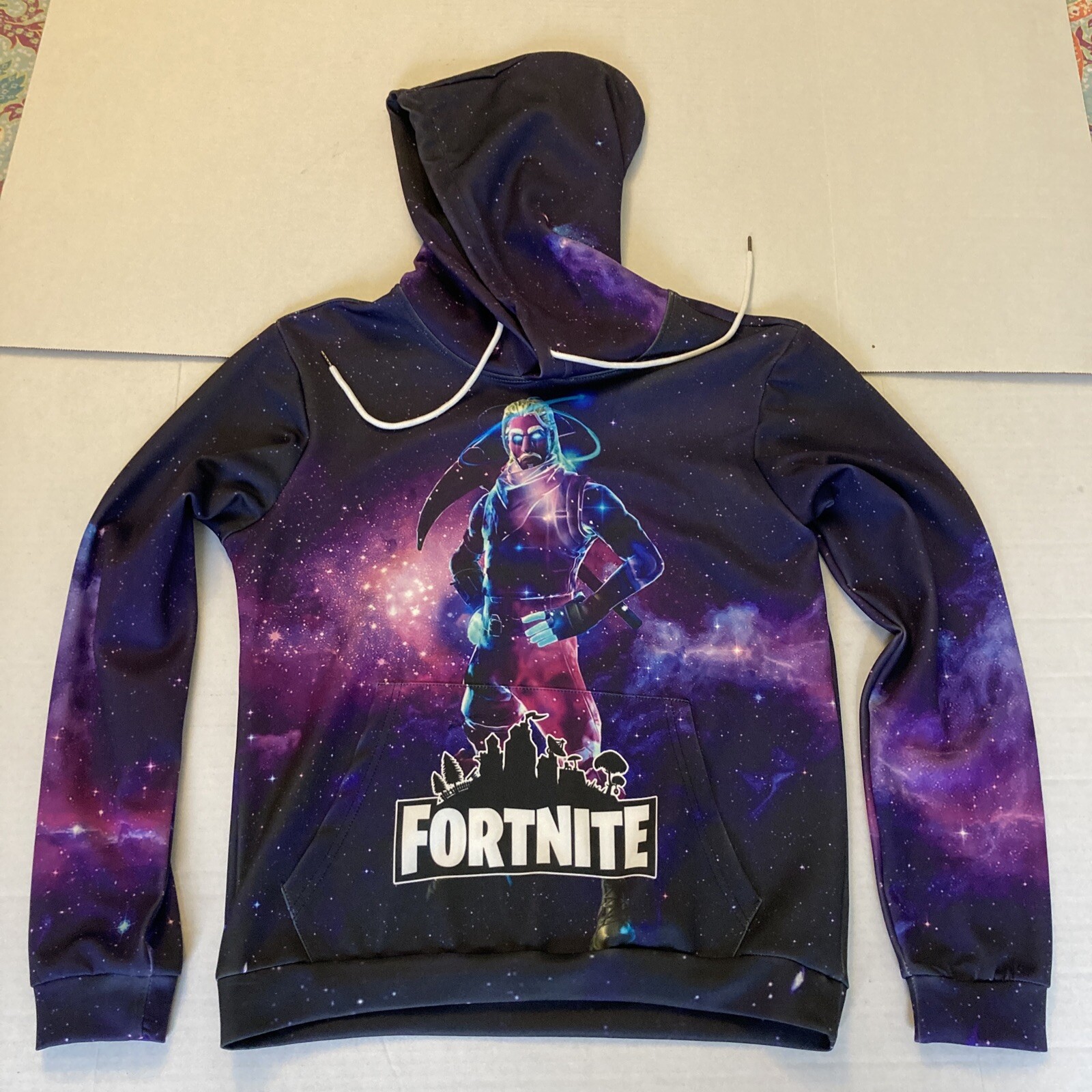 Fortnite Hoodie Purple Galaxy Unisex 