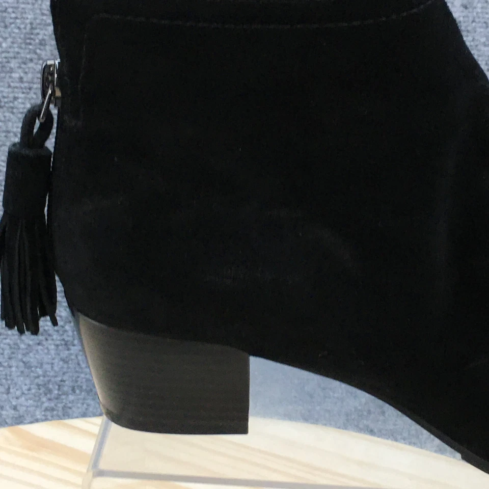 Kenneth Cole Reaction Boots Womens 6 M Pil-Age Ankle Bootie Black Leather Casual - Image 3 of 4